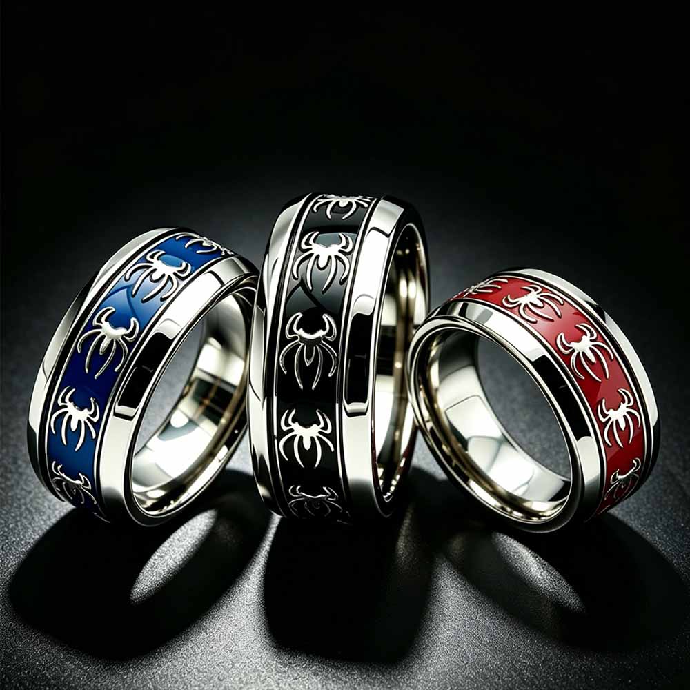 Novo Anel Vintage Punk Aranha  - Initial Ring Custom avaliação e preço