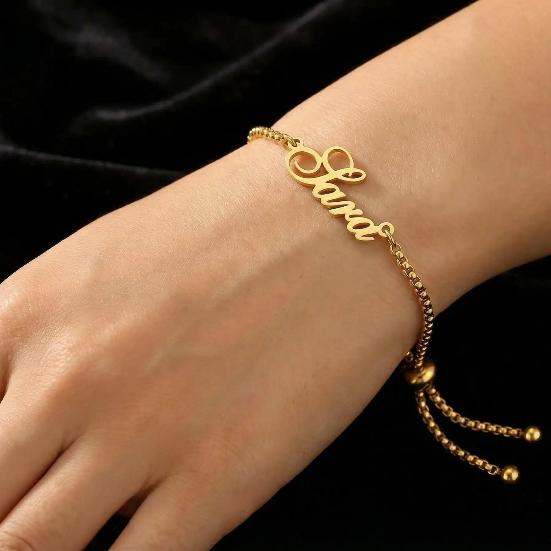 Pulseira Personalizada com Nom - Personalized Name Box avaliação e preço