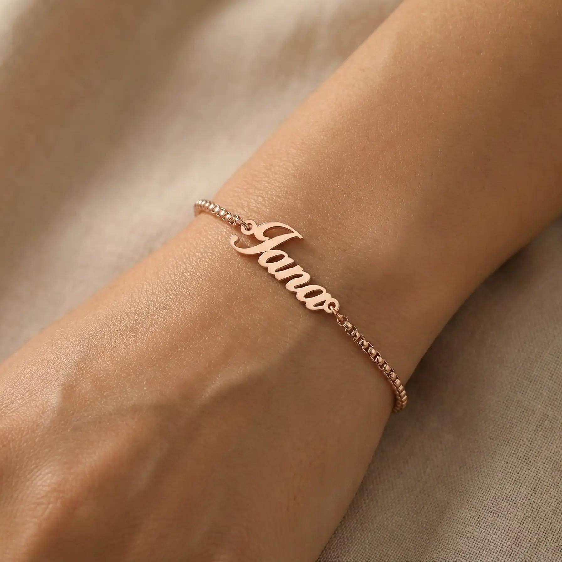 Pulseira Personalizada com Nom - Personalized Name Box avaliação e preço