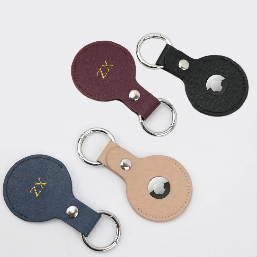 Letras iniciais douradas perso - Monogram Keychain Leather avaliação e preço
